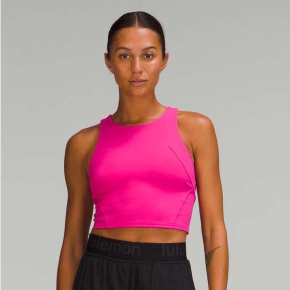 lululemon athletica Tops - Lululemon Invigorate Training Tank Top Sonic Pink sz 4